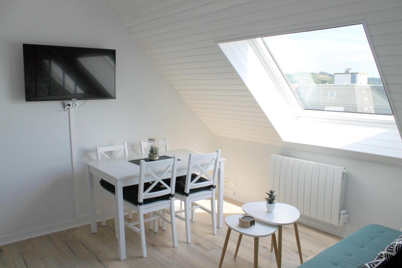 Cabourg - Studio cosy à 1 min de la plage Exterior foto